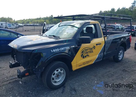 2021 Ford F-150 Xl from USA, damaged, VIN 1FTMF1CB1MKE45280